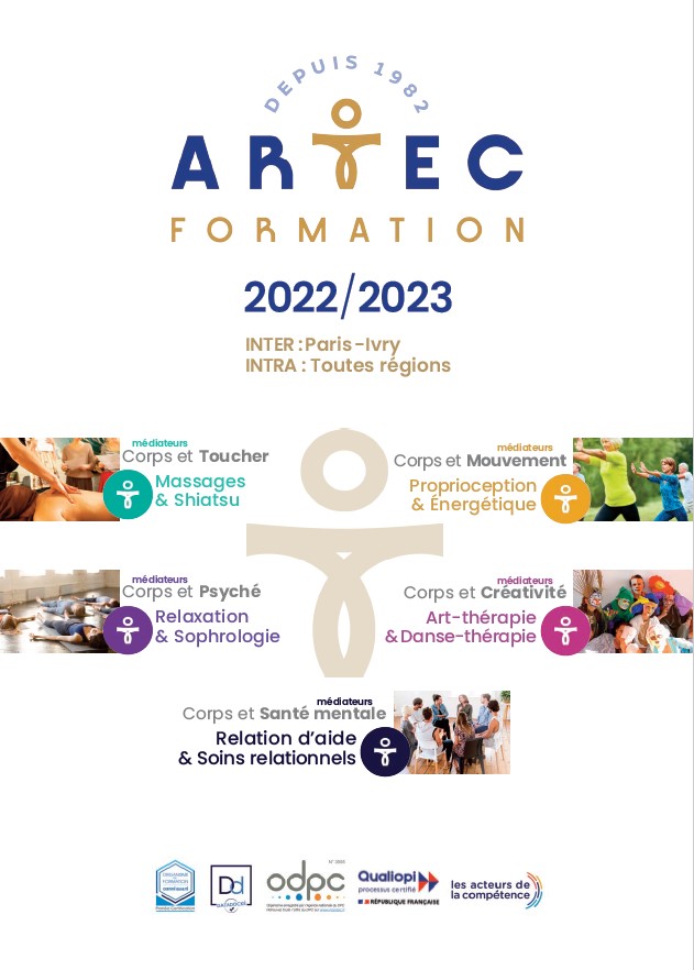 CATALOGUE 2022 2023 ARTEC FORMATION