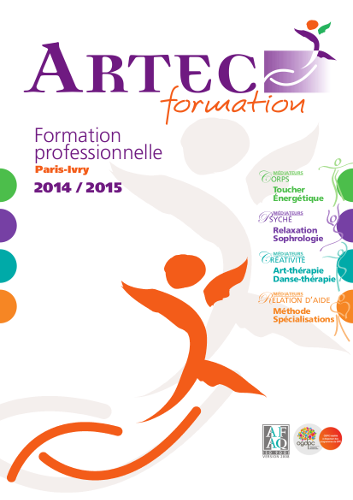 Couverture catalogue formations Artec 2014/2015